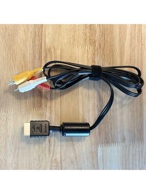 Genuine Sony OEM RCA AV Audio/video Cable For PlayStation PS1 PS2 PS3 6Z